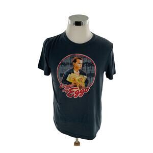 Stranger Things Leggo My Eggo Netflix Kelloggs Tshirt M Short Sleeve Graphic Tee